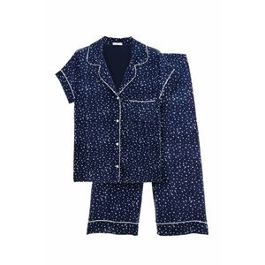 Eberjey Sleep Chic Cropped PJ Set, Sz S